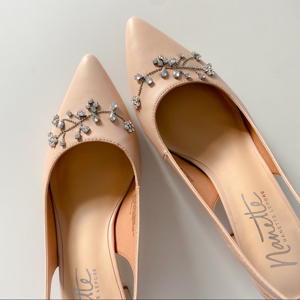 nanette by Nanette Lepore Edith Dusty Pink Slingback Pump